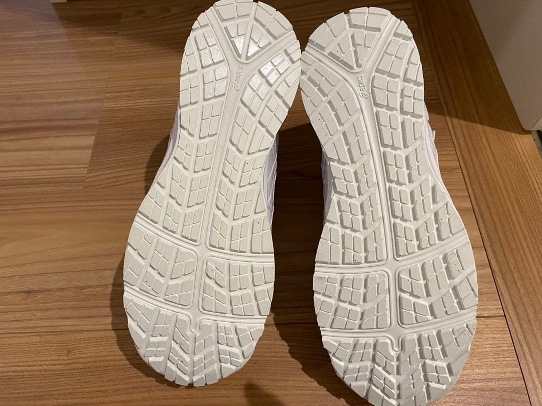 ASICS ホワイト ハイカット安全靴 27.0cm