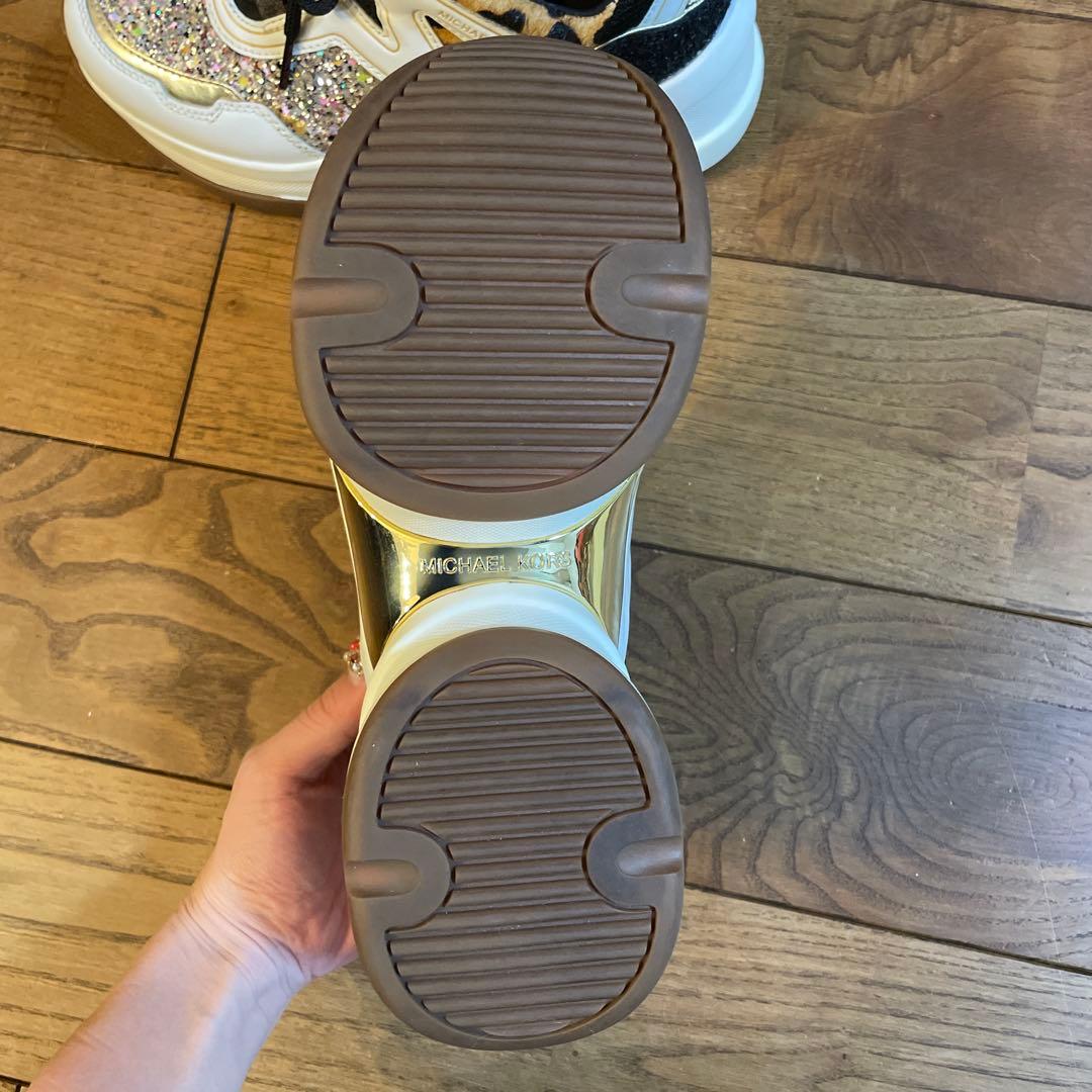 MICHAEL KORS OLYMPIA 厚底スニーカー　24cm