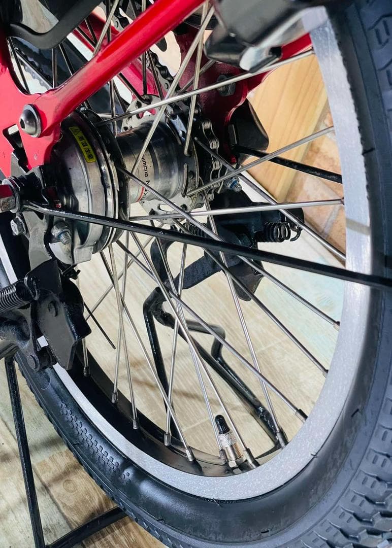 愛知静岡配送　ヤマハ最高級バビー　12AH 子供乗せ電動アシスト自転車H1326