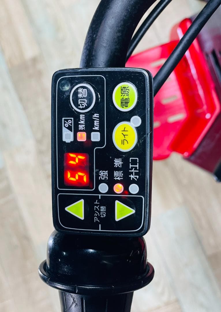 愛知静岡配送　ヤマハ最高級バビー　12AH 子供乗せ電動アシスト自転車H1326