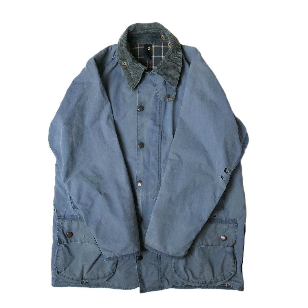90's Barbour BEAUFORT ネイビー C42 オイル抜き済 - メルカリ