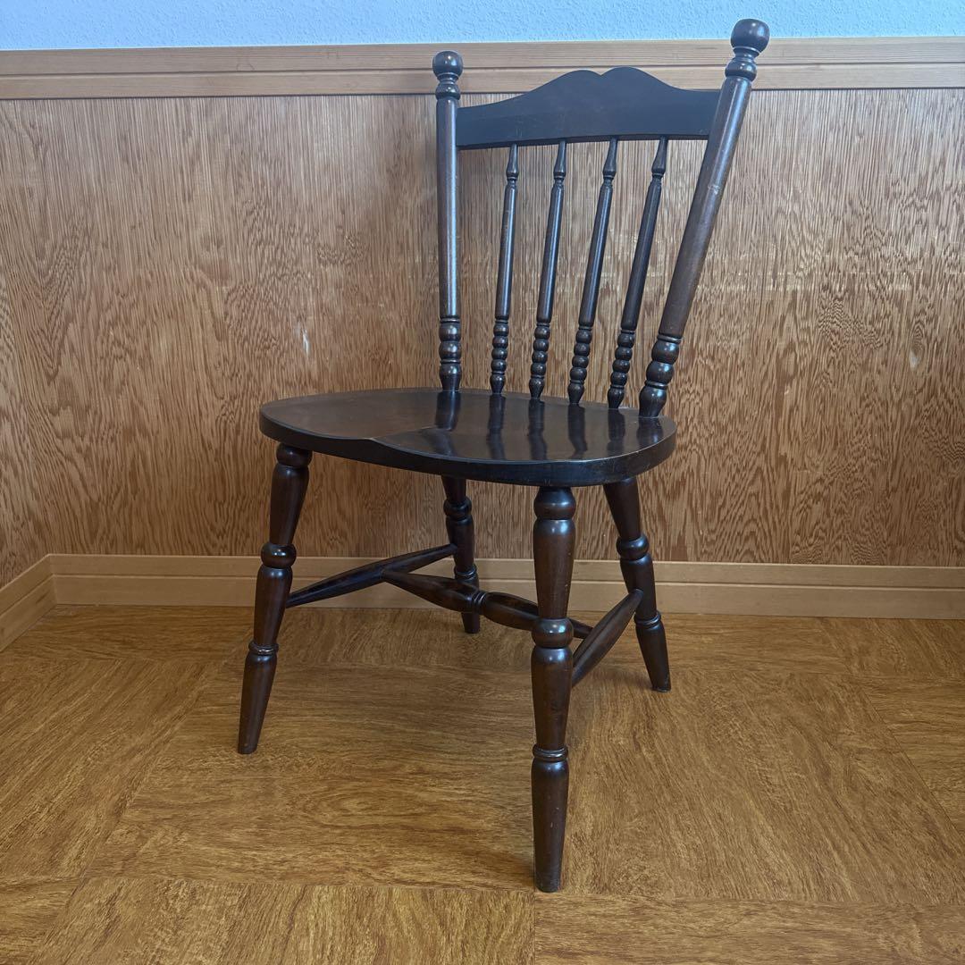 北海道民芸家具 高級 ウィンザー ダイニングチェア アンティーク クラシック