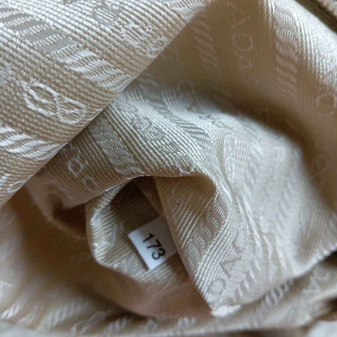 極希少★PRADA 00s 90s アーカイブ ナイロン ボディバッグ ベージュ