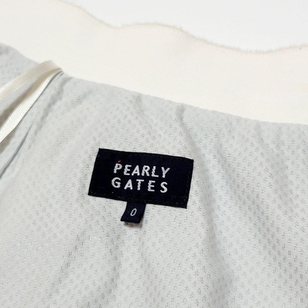 【PEARLY GATES/パーリーゲイツ】カレッジロゴフロントジップスカート