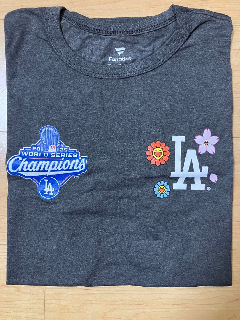 ドジャース 2025優勝記念& 村上隆×ドジャース 優勝Tシャツ 2セット