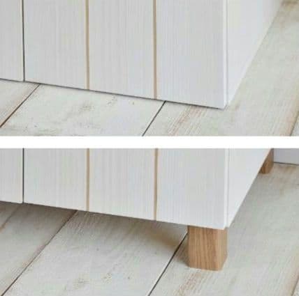 NITORI【新品】フレンチカントリー調キャビネット ホワイト