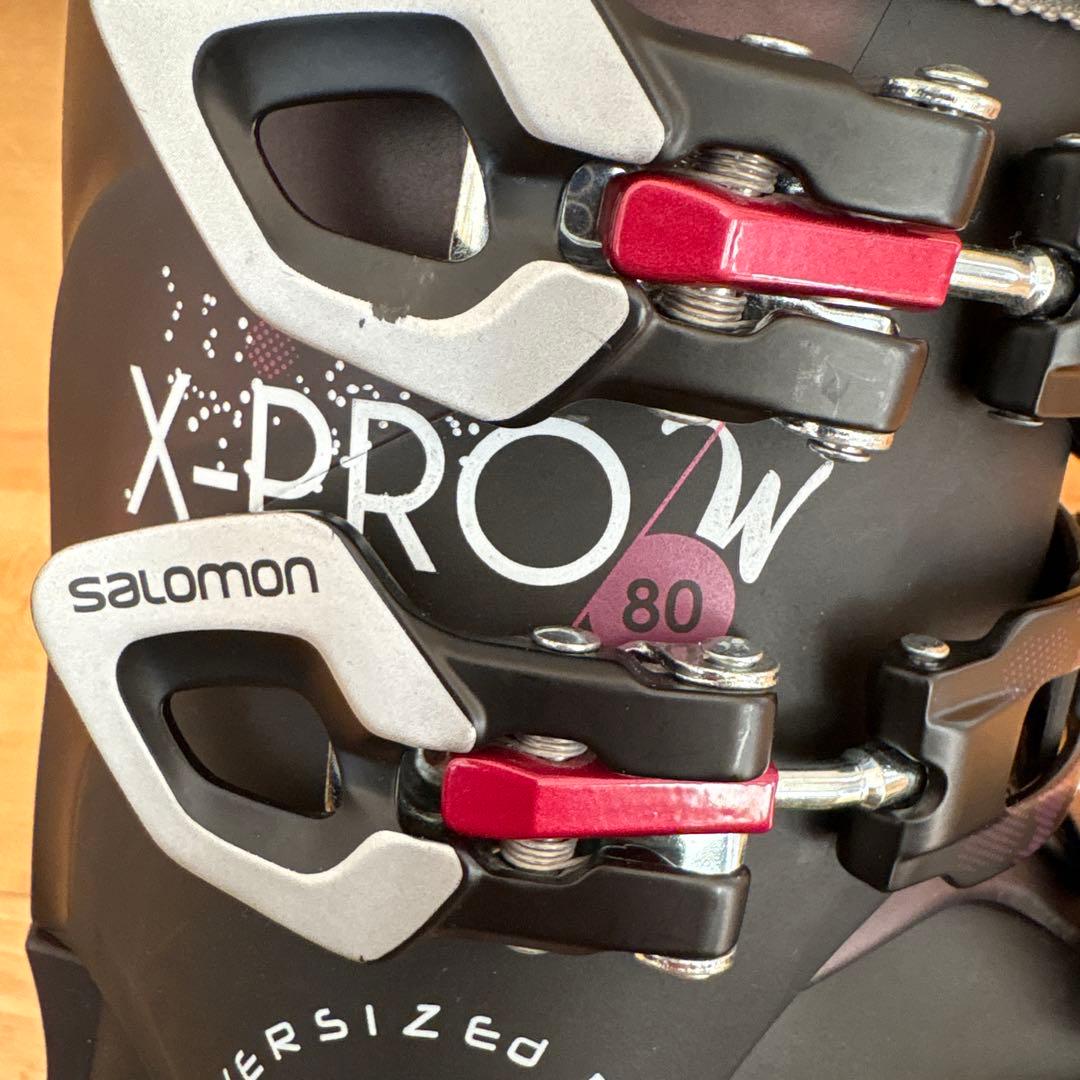 Salomon X-Pro80 女性用スキーブーツ 23.0〜23.5 美品