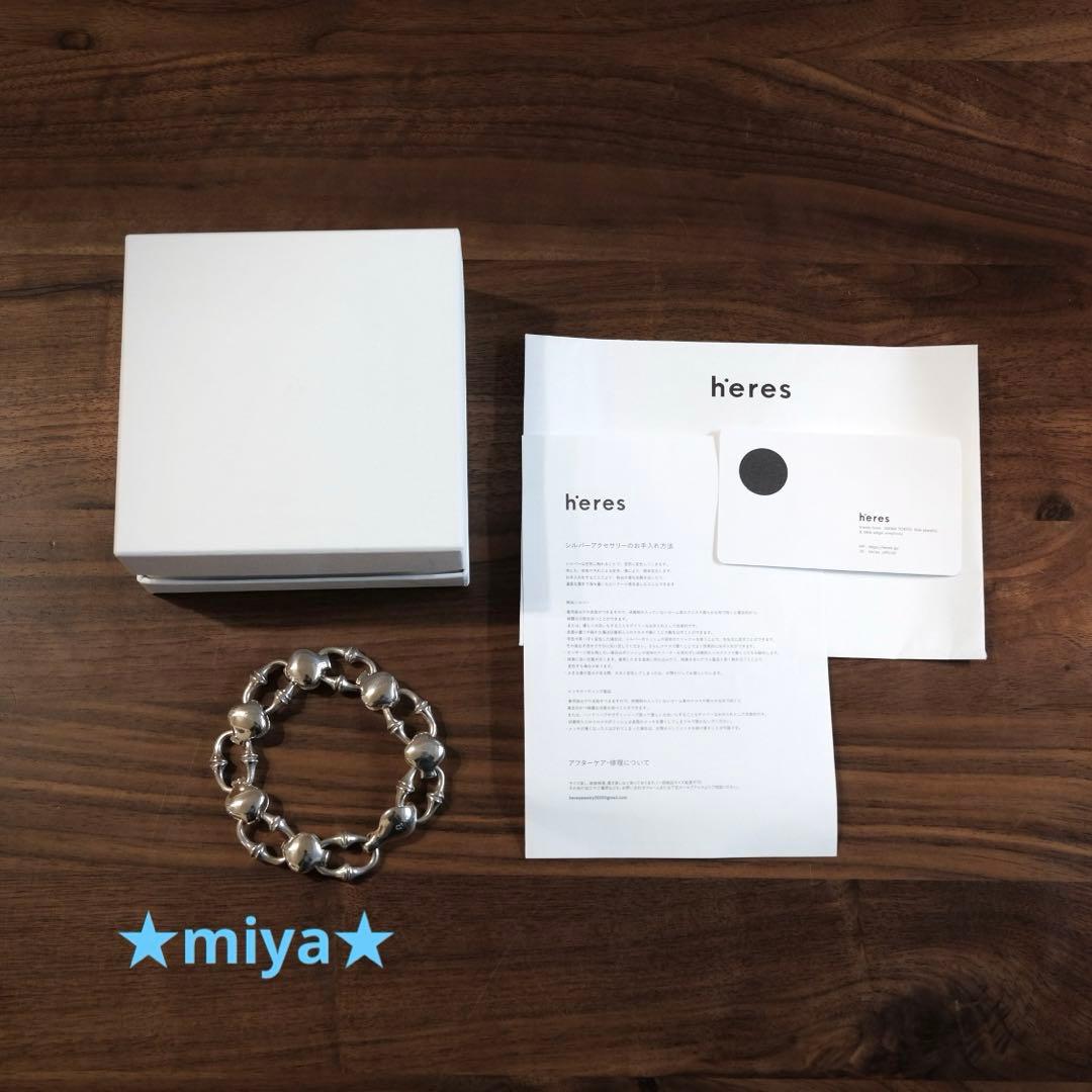 アクセサリー h'eres / SPINAL COLUMN BRACELET 501 22cm