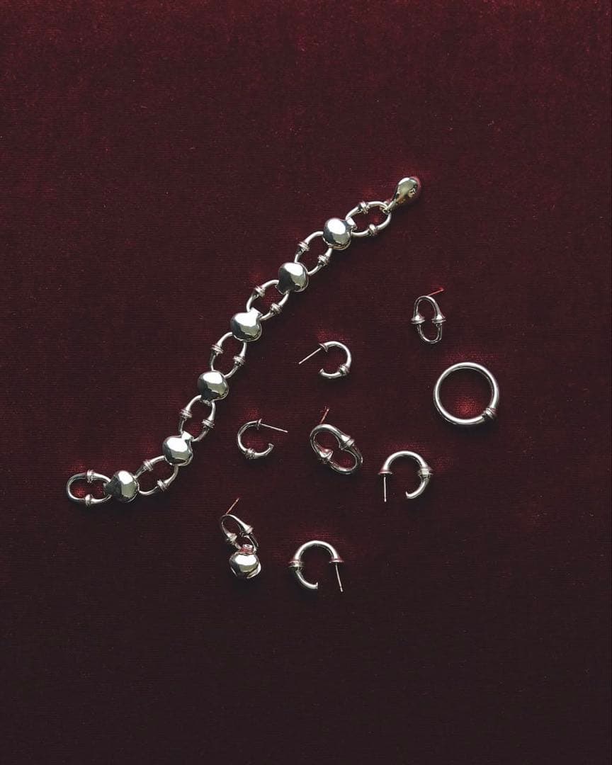 アクセサリー h'eres / SPINAL COLUMN BRACELET 501 22cm