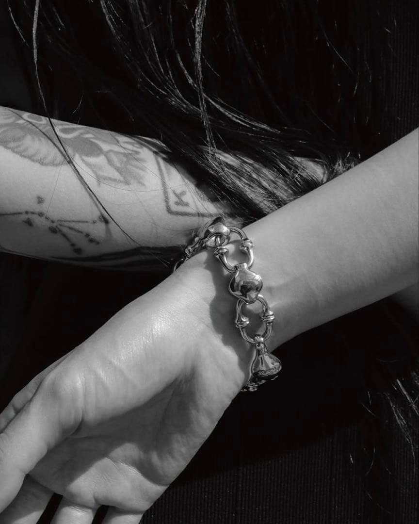 アクセサリー h'eres / SPINAL COLUMN BRACELET 501 22cm