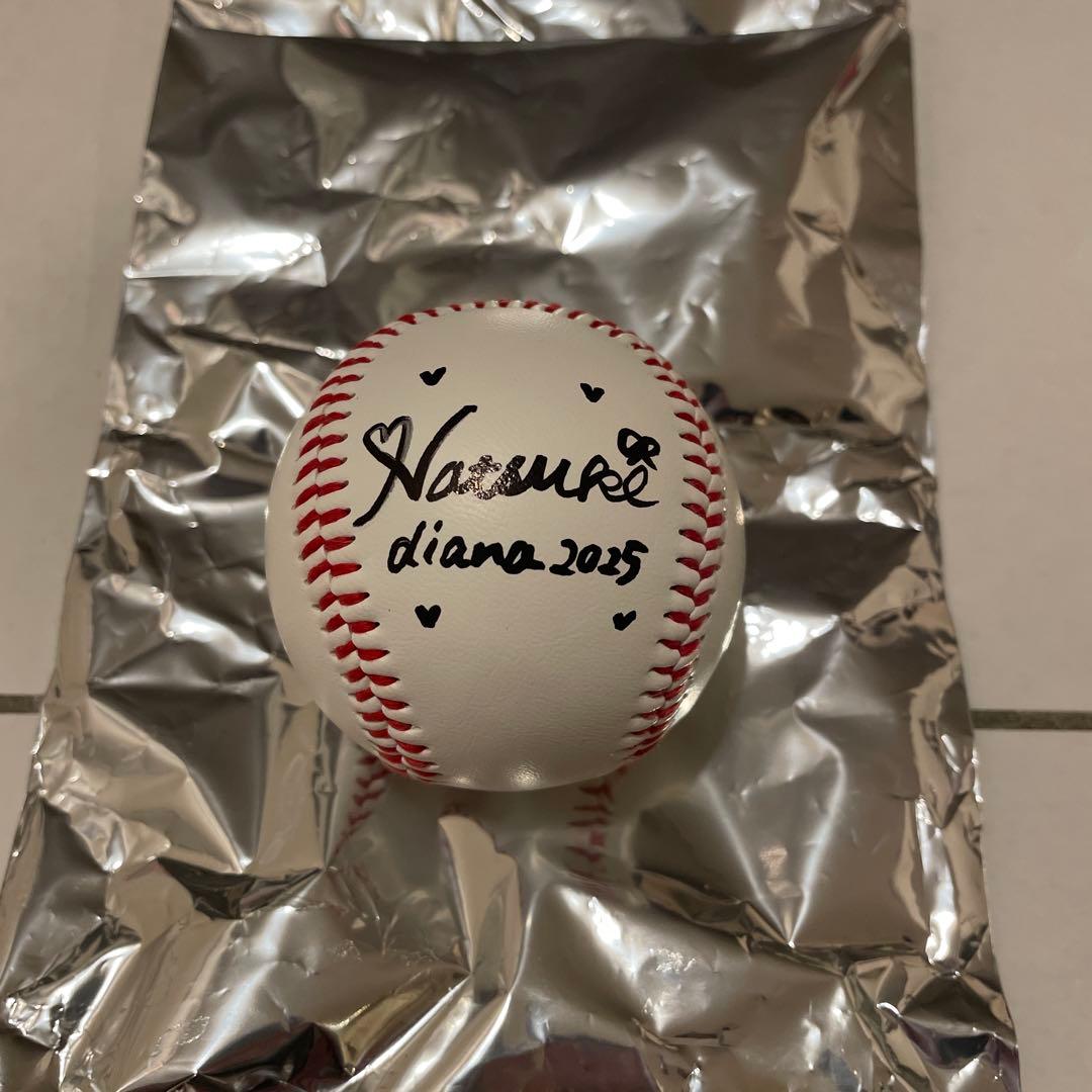 横浜DeNAベイスターズ diana 直筆サインボール 2025 Natsuki - メルカリ