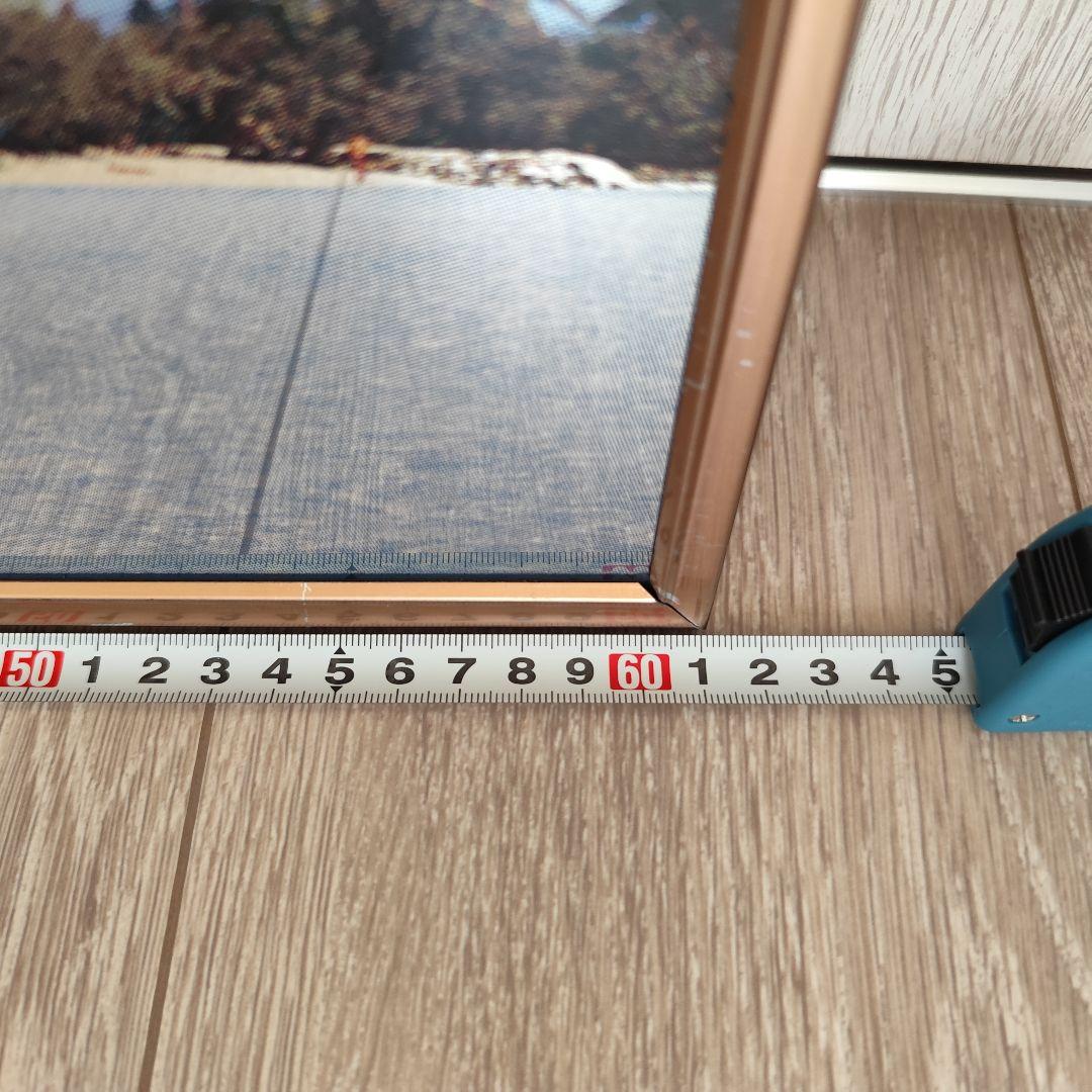 ビンテージ パブミラー 鏡 横長 約61㎝×約30㎝ 壁掛け レア レトロ