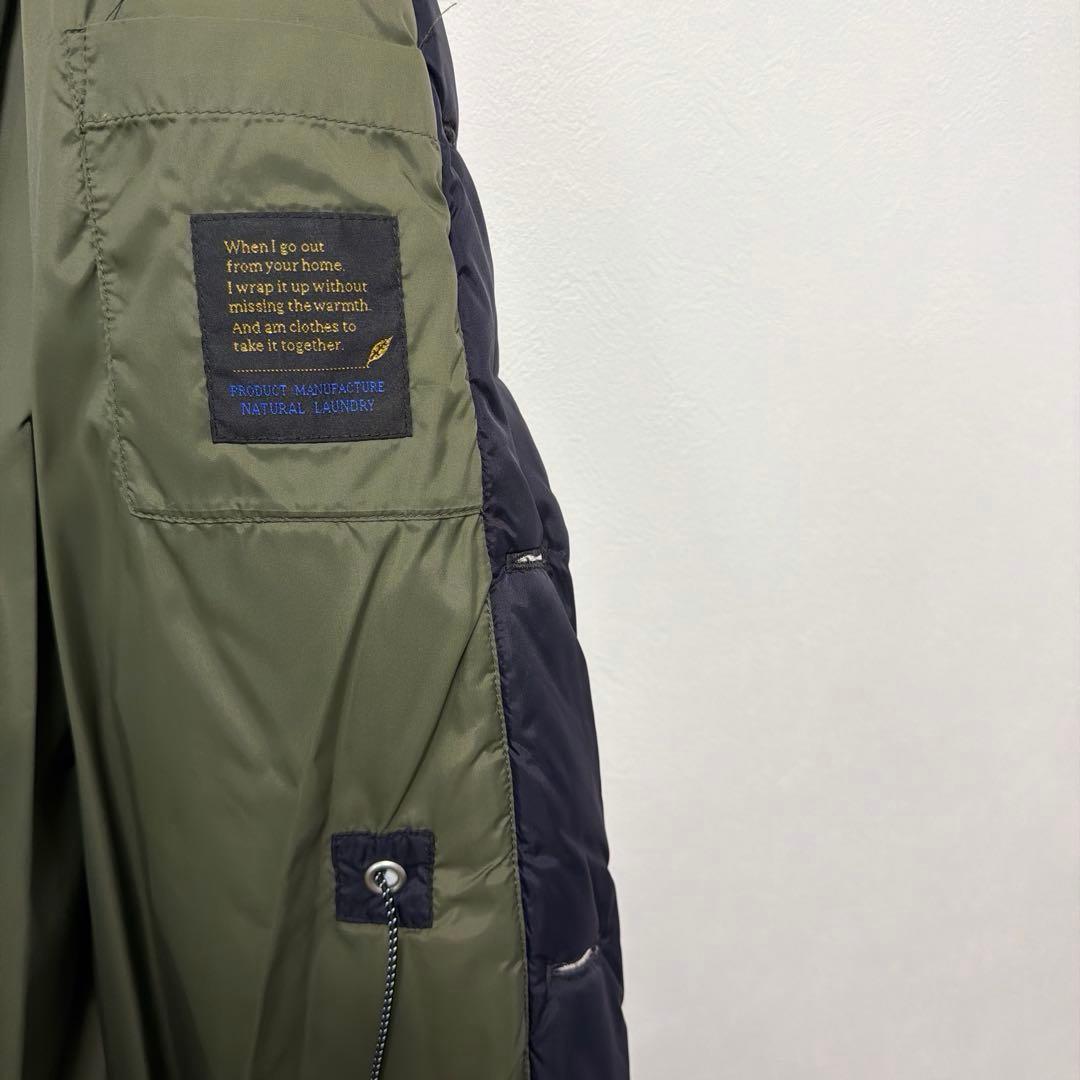 NATURAL LAUNDRY キルティングダウンコート
