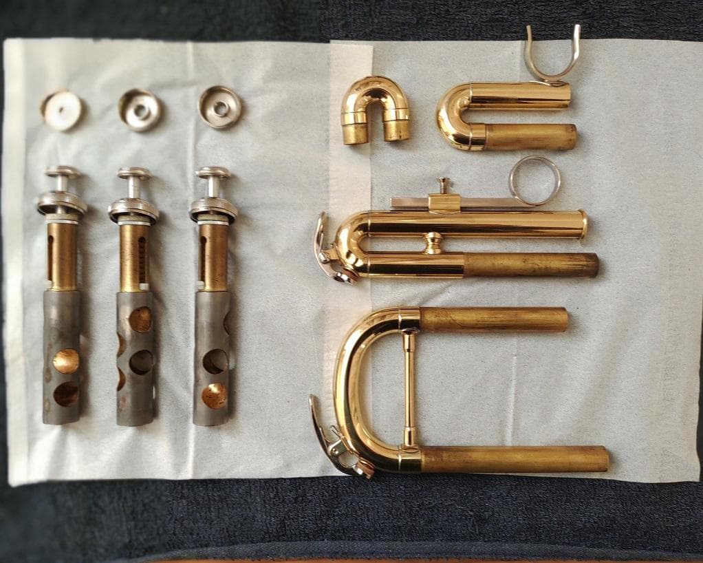 YAMAHA ヤマハ トランペット YTR-3325 赤ベル