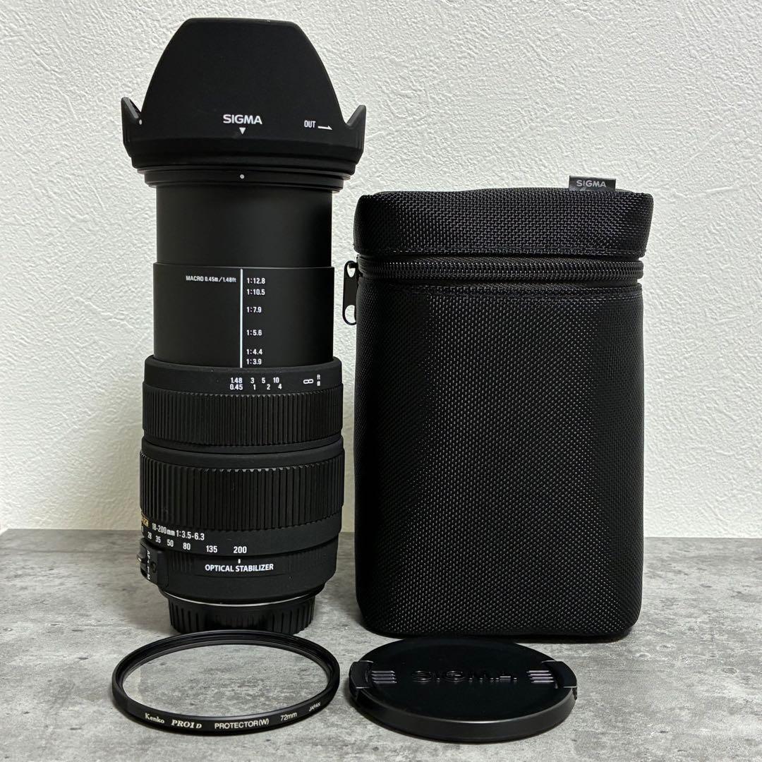 ⭐️美品⭐️ SIGMA 18-200mm 3.5-6.3 DC OS Canon