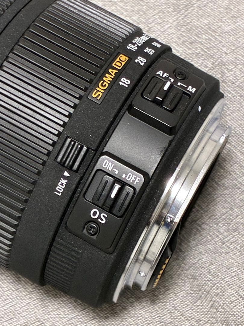 ⭐️美品⭐️ SIGMA 18-200mm 3.5-6.3 DC OS Canon