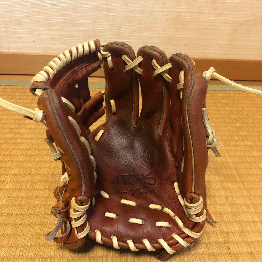 メ*6様 硬式グローブ内野手用アトムズ
