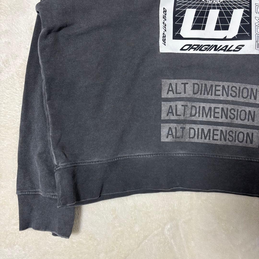 アレキサンダーワン×adidas　ブラック　トレーナー　スウェット