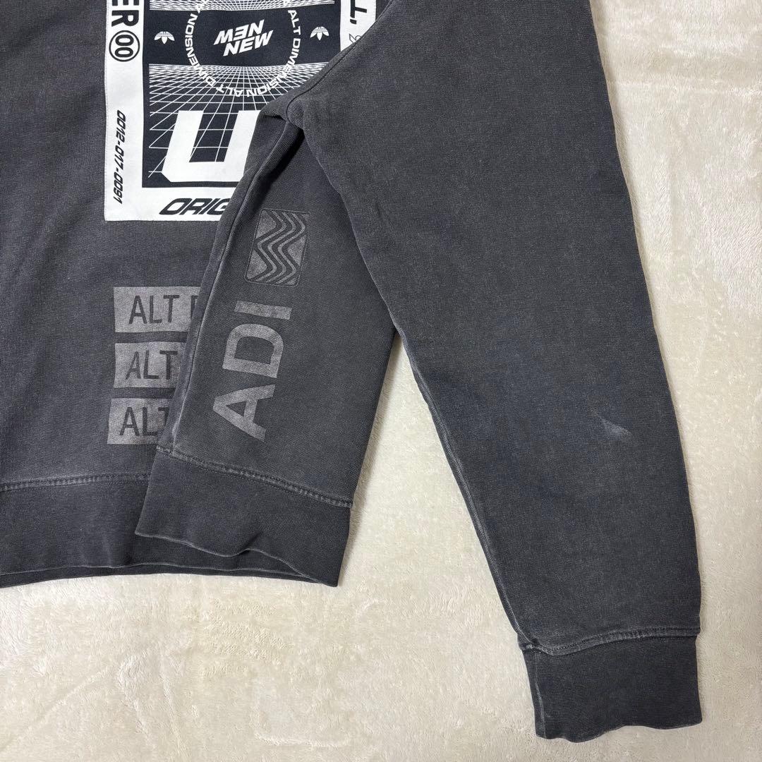 アレキサンダーワン×adidas　ブラック　トレーナー　スウェット