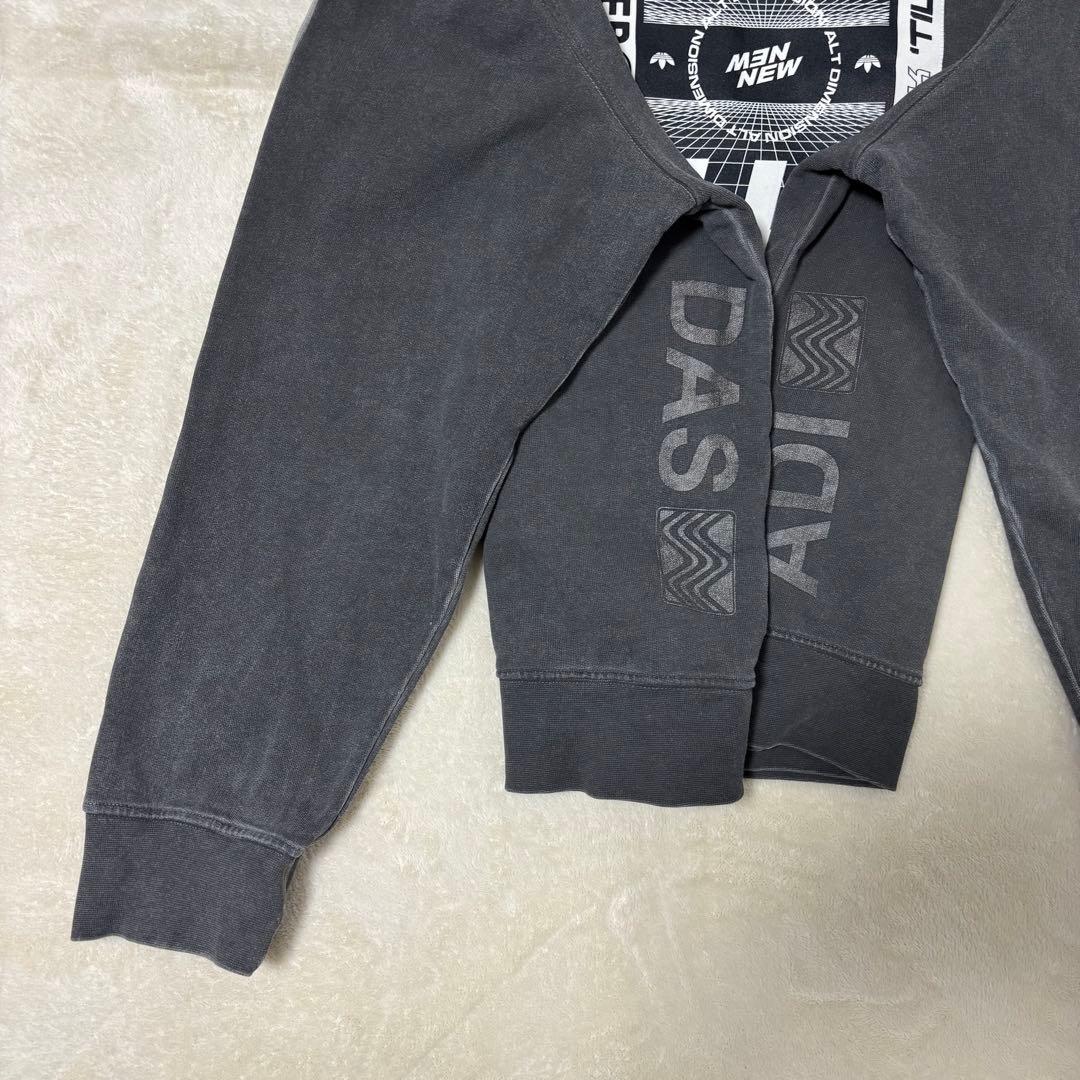 アレキサンダーワン×adidas　ブラック　トレーナー　スウェット