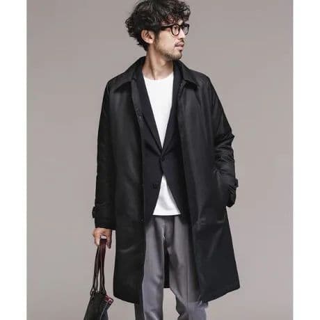 ハイブリッドダウンステンカラーコート　ナノユニバース　新品タグ付き　週末限定¥