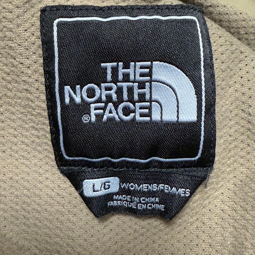 （希少カラー）ザ・ノースフェイス　スノーウェア　アイボリー/茶　レディースL