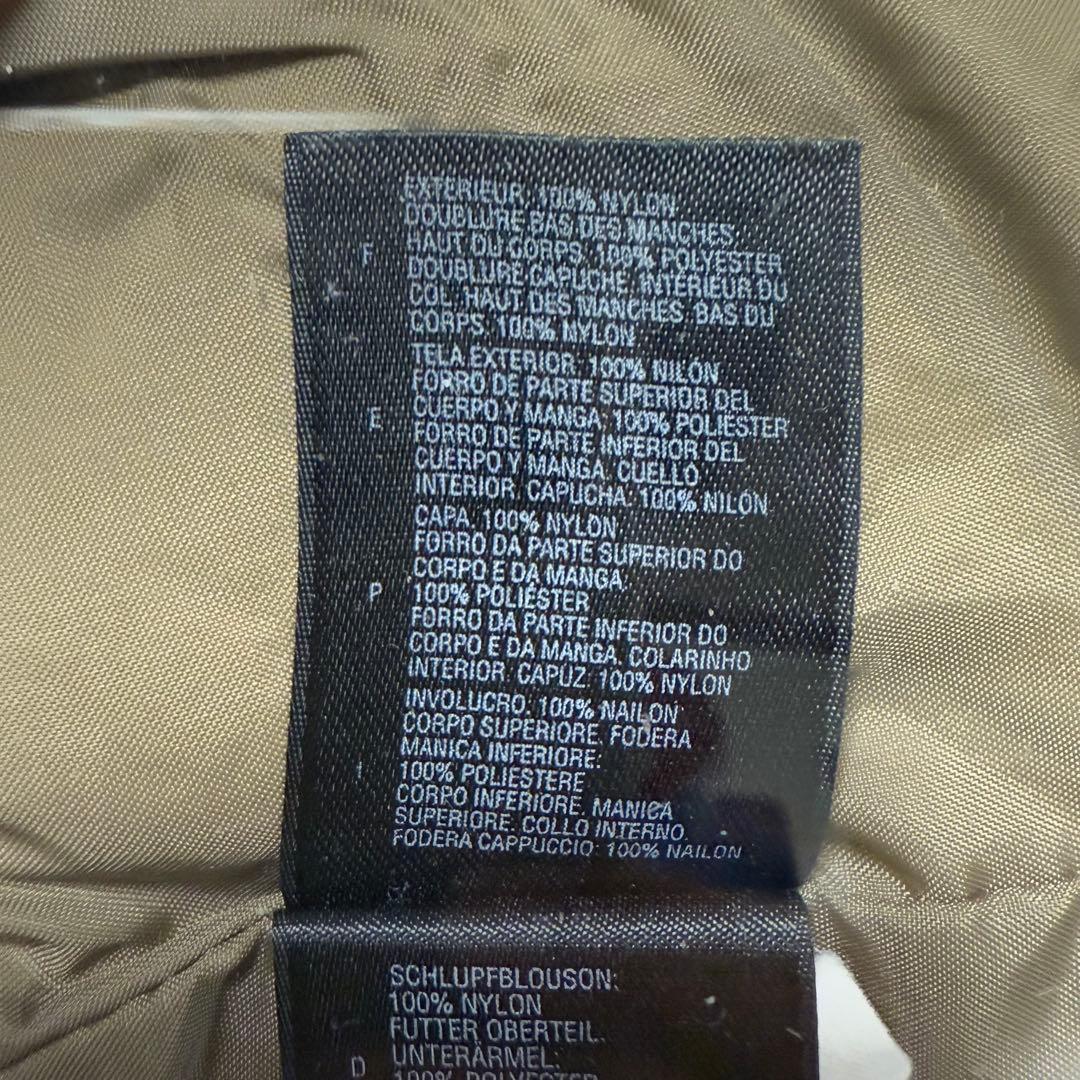 （希少カラー）ザ・ノースフェイス　スノーウェア　アイボリー/茶　レディースL