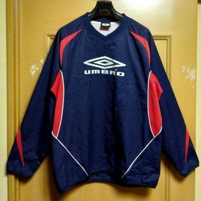 アンブロ ビンテージ セットアップ ナイロン ピステ トップス パンツ