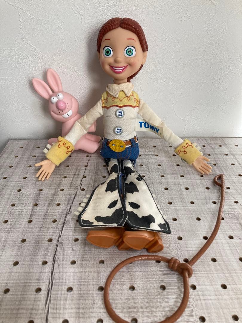 トイストーリー トーキングフィギュア ウッディ ジェシー 2002年製