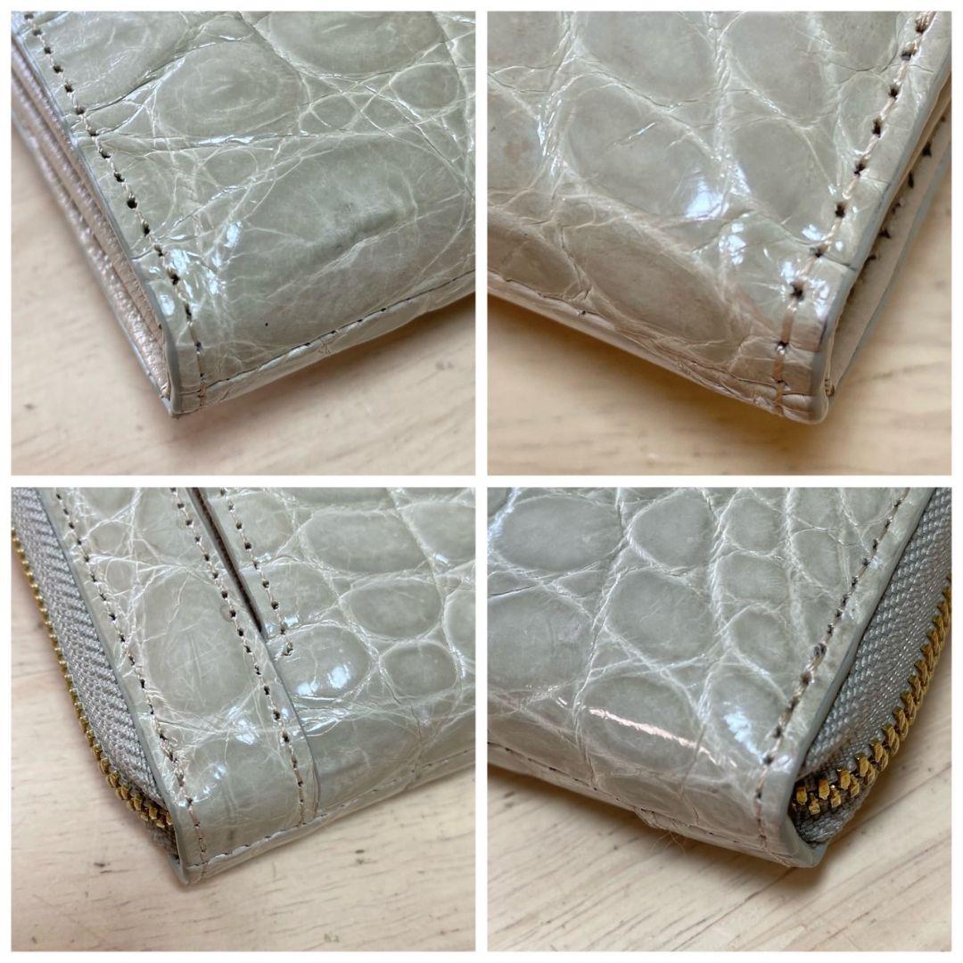 極美品★PELLY LUSSO リアルクロコダイル　財布