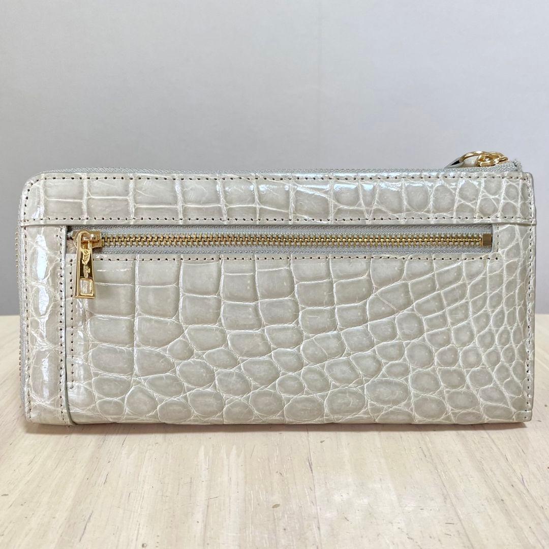 極美品★PELLY LUSSO リアルクロコダイル　財布