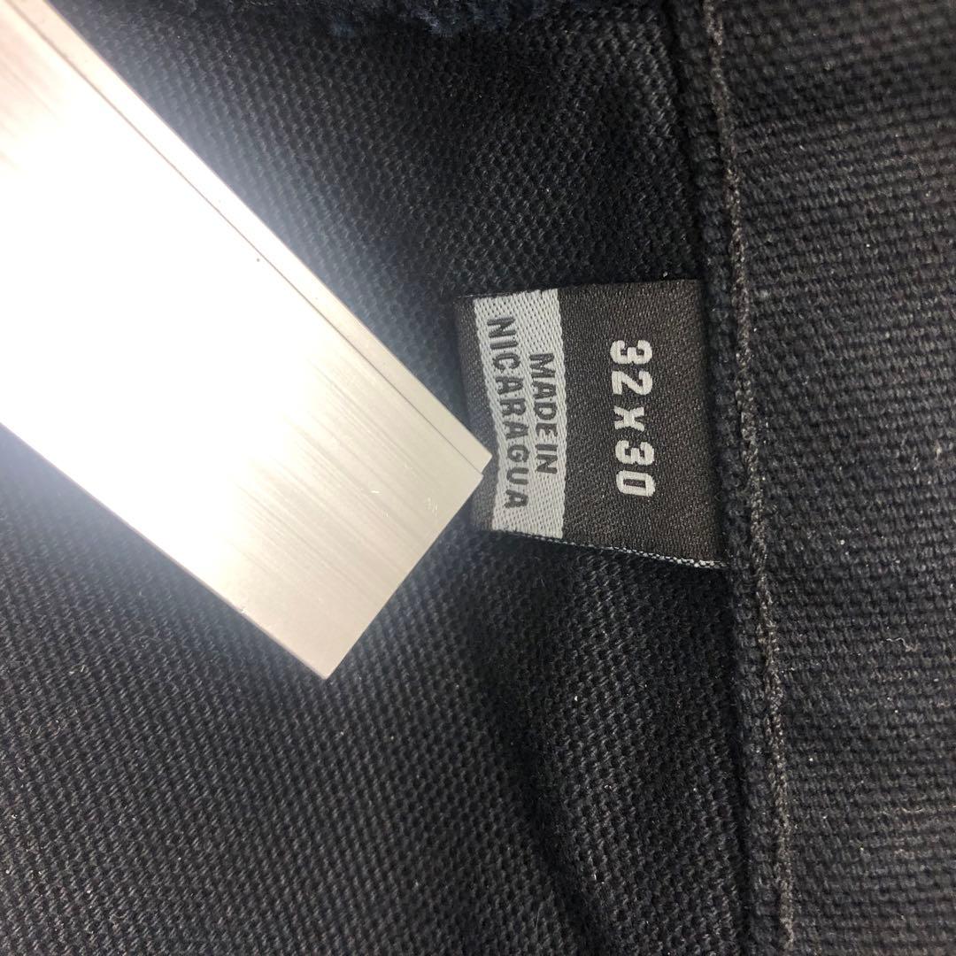 カーハート　B11ペインターパンツ ダックワークパンツ　W32 ブラック　ovy