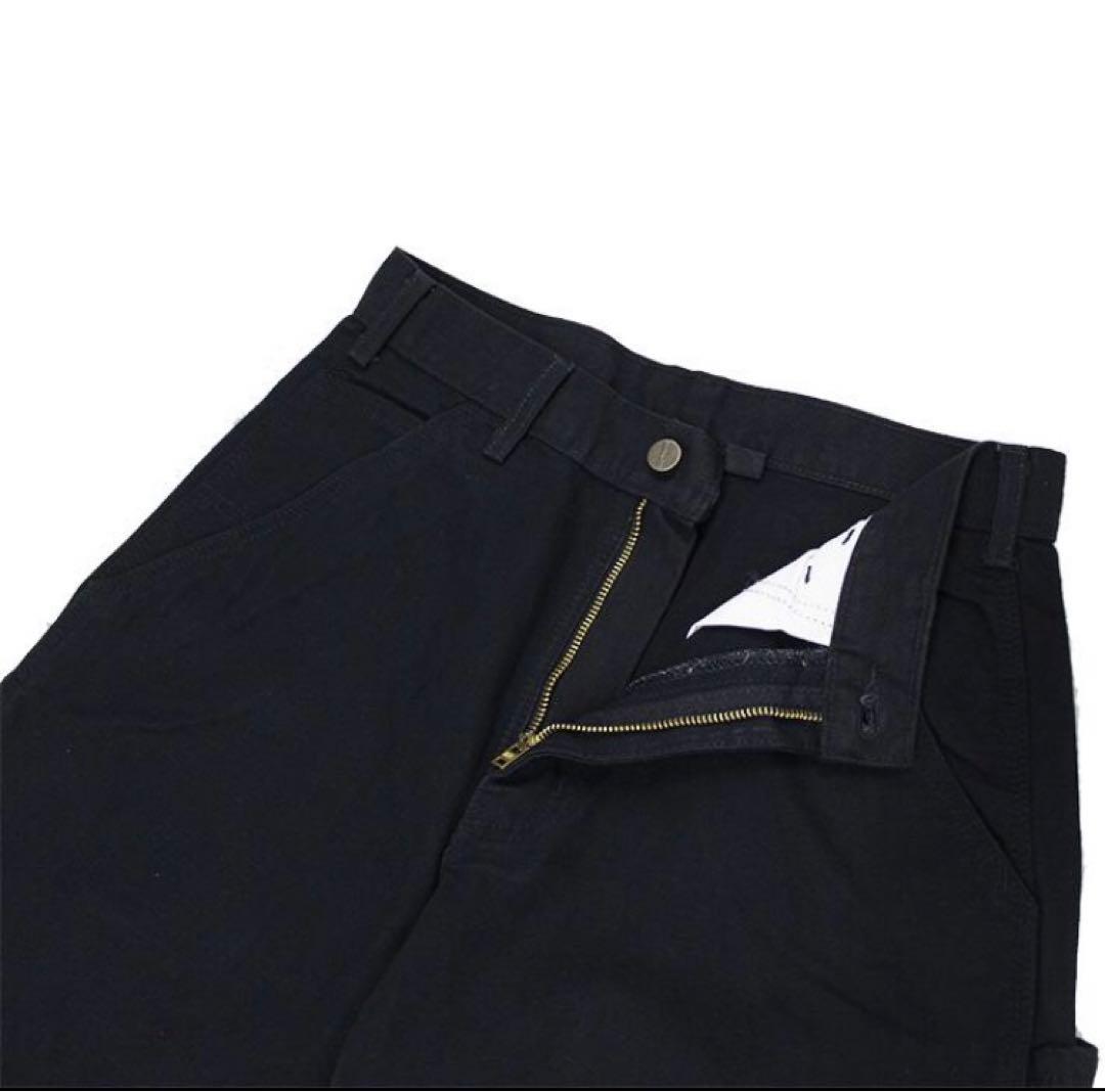 カーハート　B11ペインターパンツ ダックワークパンツ　W32 ブラック　ovy