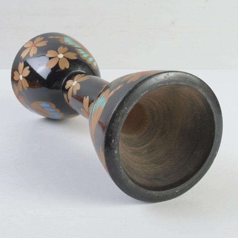 和楽器　和太鼓　金蒔絵花蝶文　鼓胴　能楽　雅楽　N　9289