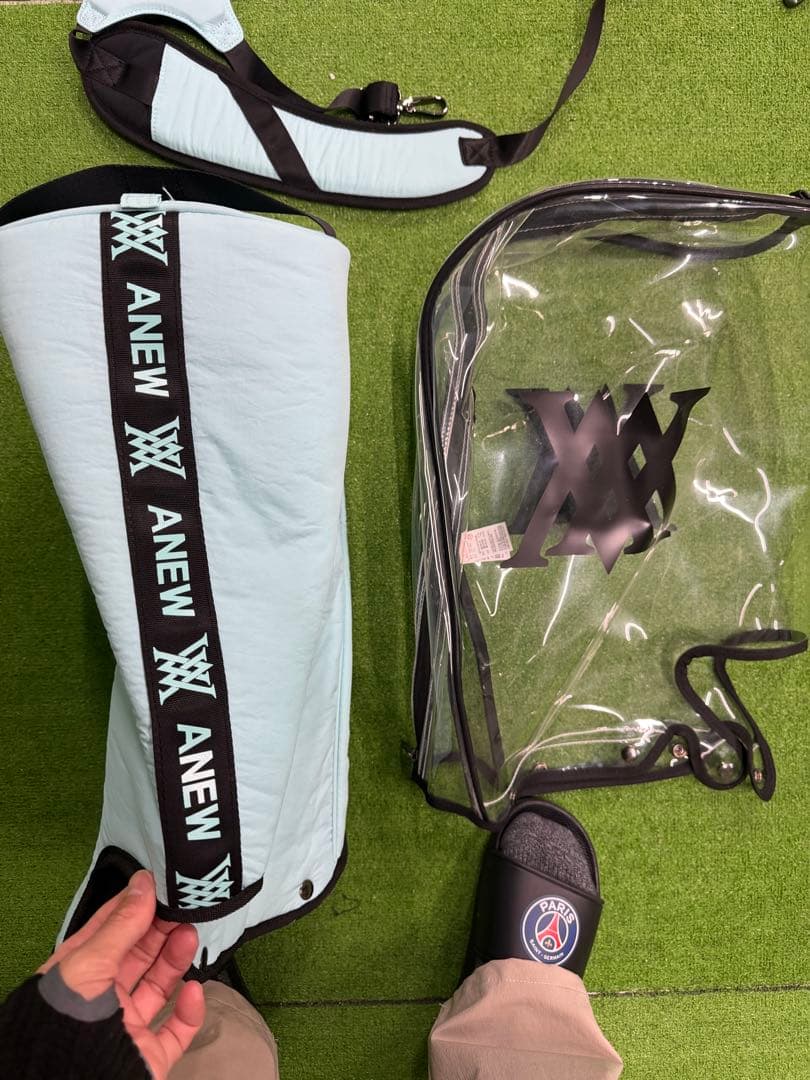 ANEW GOLF アニューゴルフ キャディバックスタンド式 ライトブルー