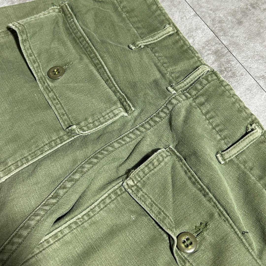 60s アメリカ軍 OG107 ベイカーパンツ 27×31 - メルカリ