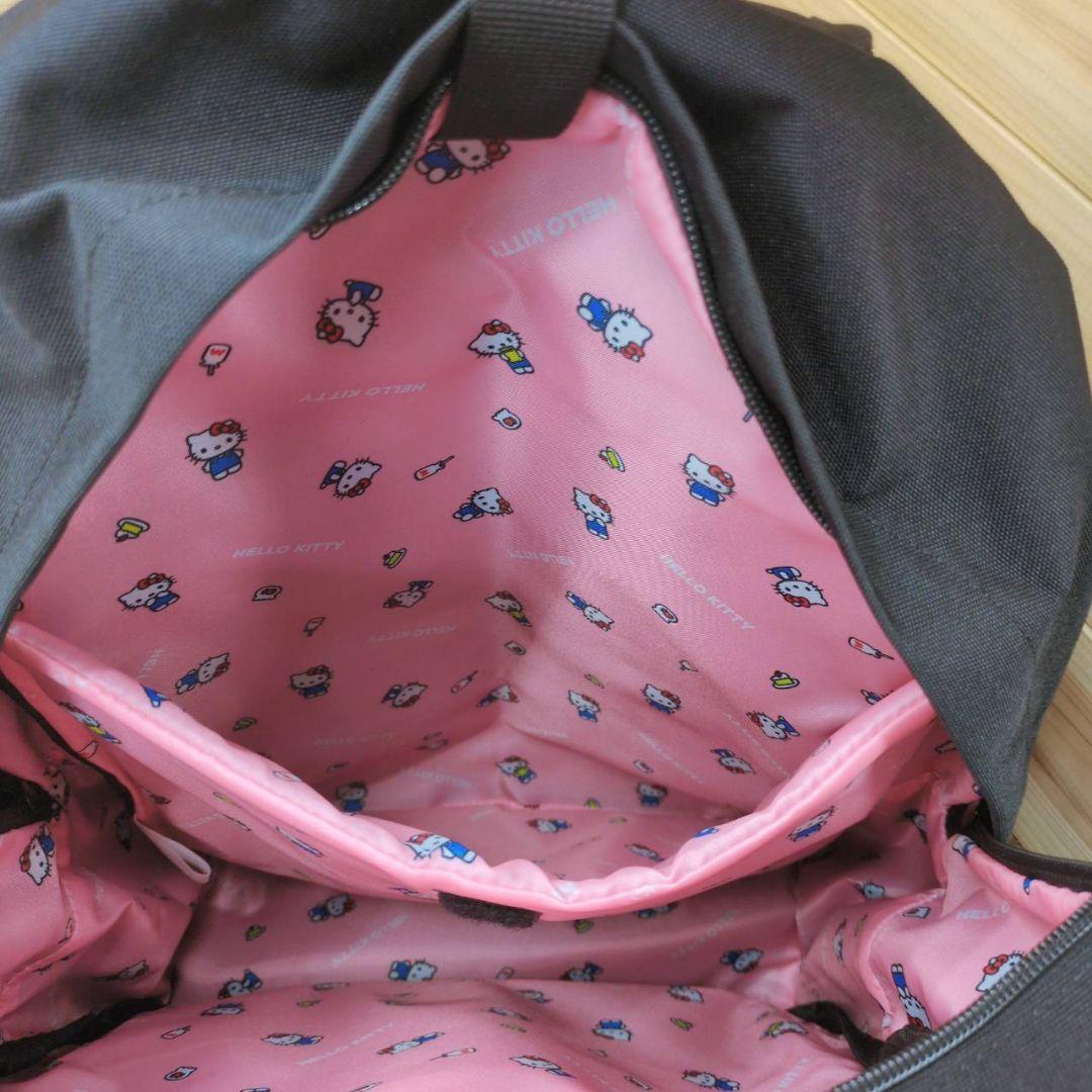 最終価格　ハローキティ 未使用　サンリオ　リュック　大容量　収納　大人可愛い