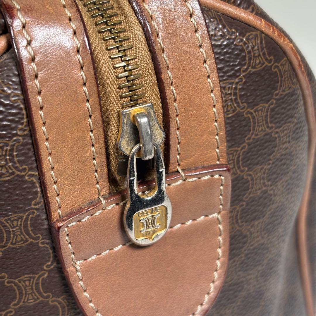 セリーヌ ハンドバッグ ミニボストン マカダム トリオンフ ヴィンテージ