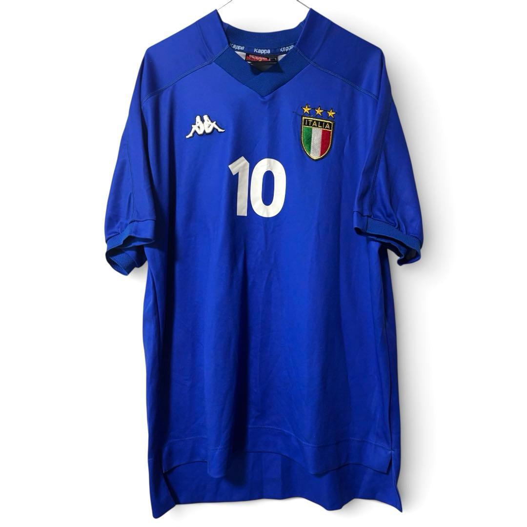 【週末限定セール】99年 イタリア代表 ユニフォーム バッジョ Kappa L