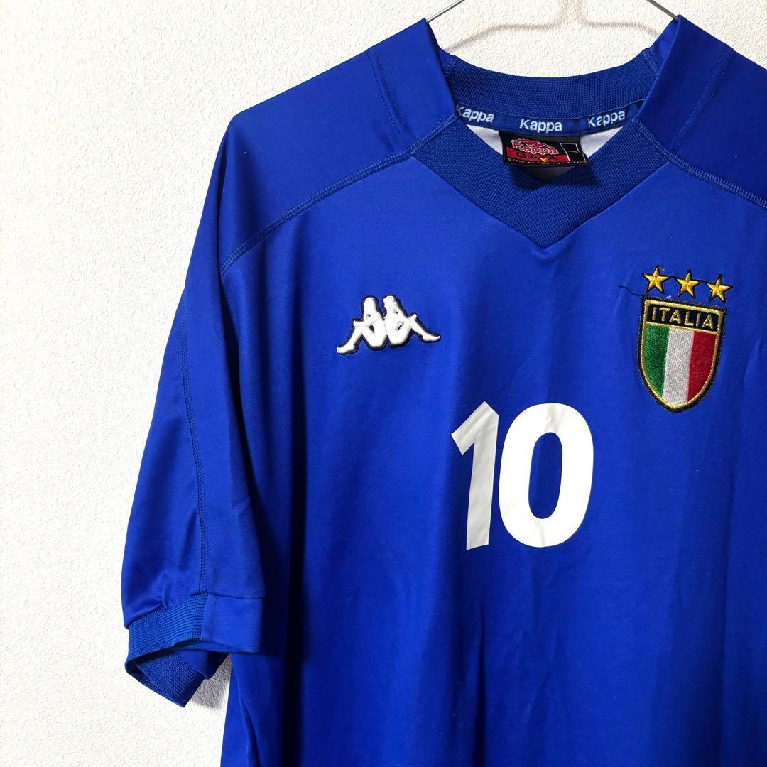 【週末限定セール】99年 イタリア代表 ユニフォーム バッジョ Kappa L