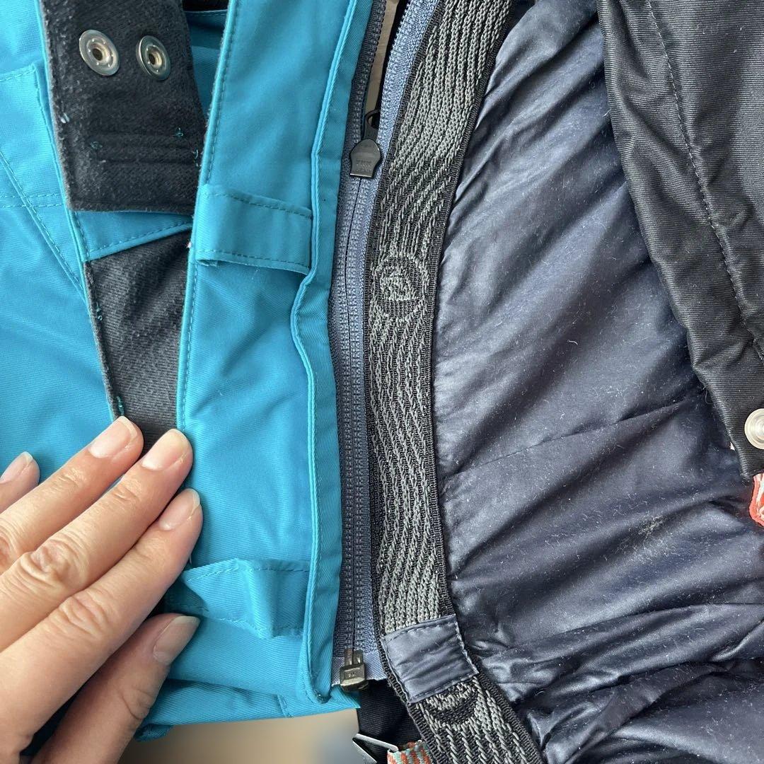 Volcom スノーボード上下セット 紫/黒/青　レディース