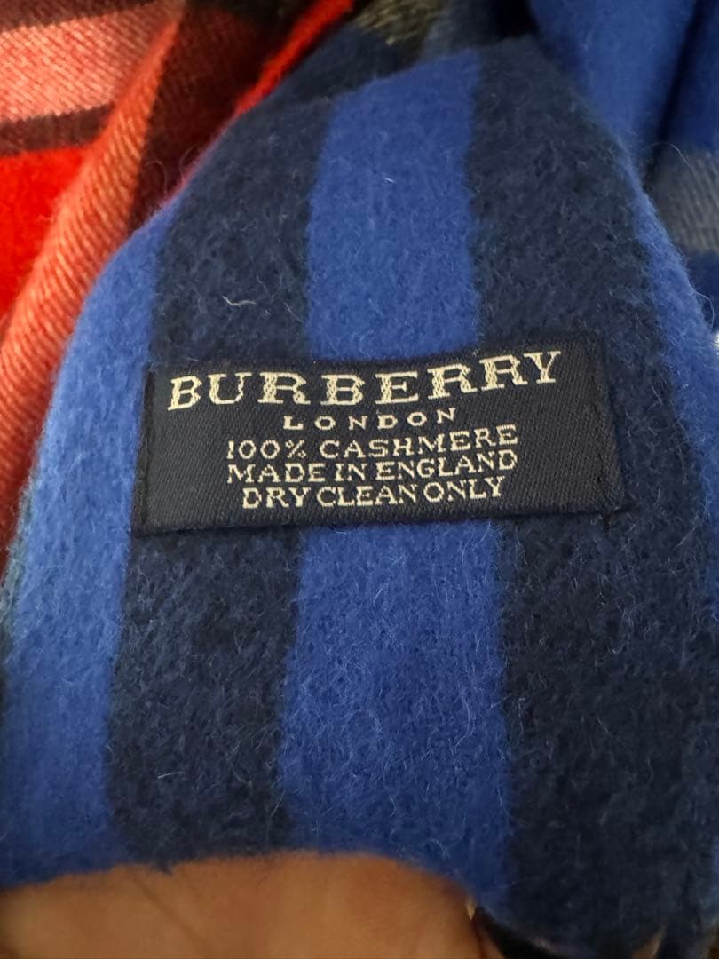 Burberry マフラー　cashmere100%　3点セット