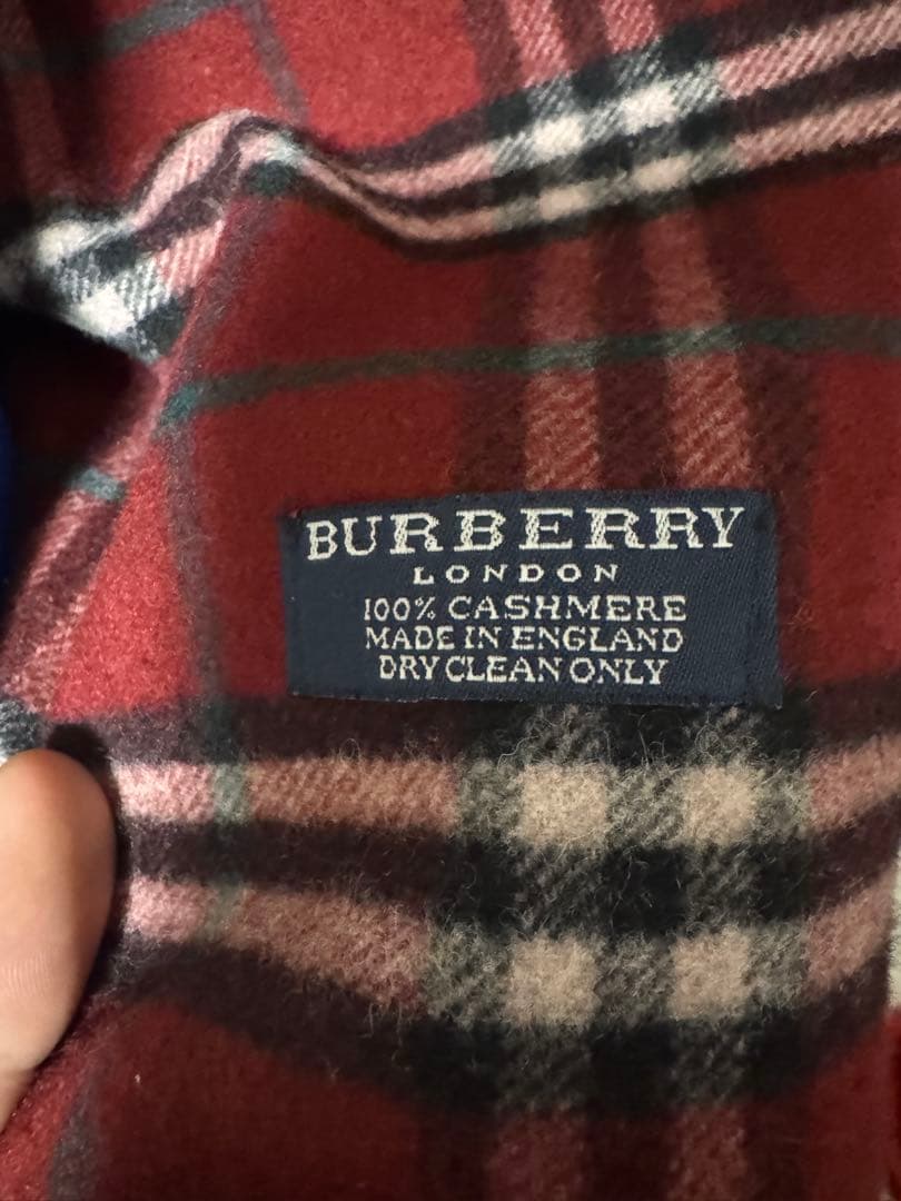 Burberry マフラー　cashmere100%　3点セット