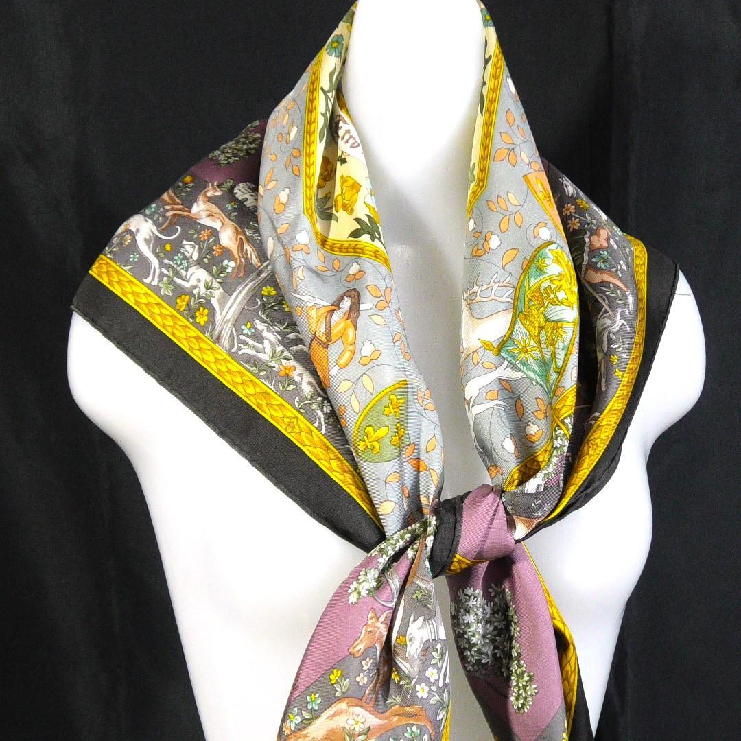 ETRO エトロ　大判シルクスカーフ　 D474