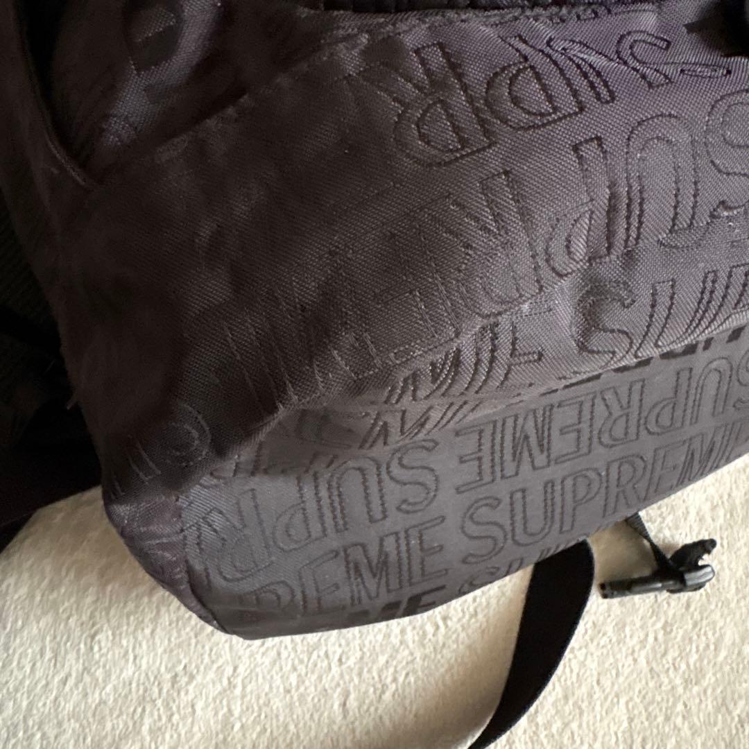 美品✨シュプリーム　Supreme 19SS 総柄 バックパック 黒