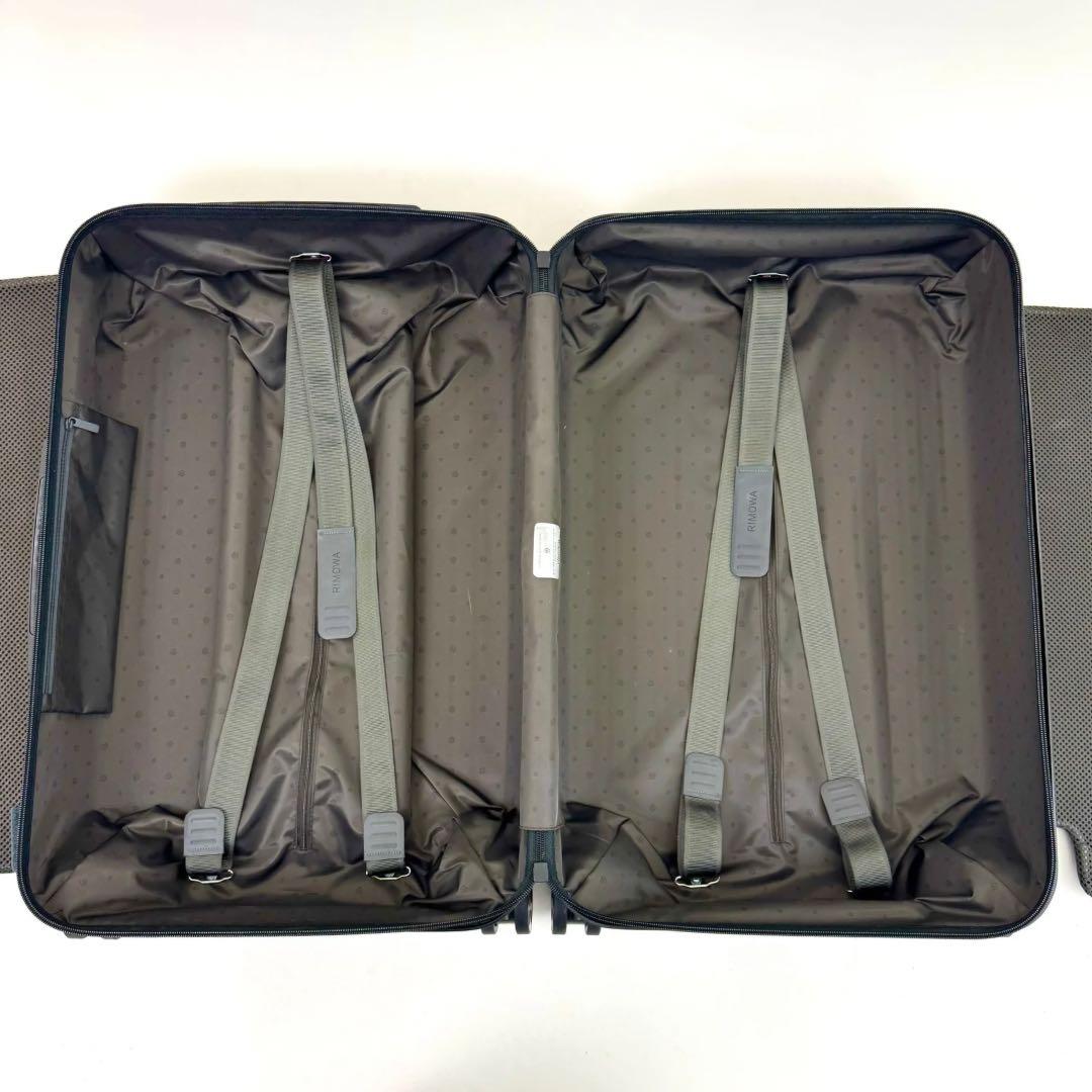 美品 リモワ エッセンシャル チェックインM 60L 4輪 TSAロック 黒