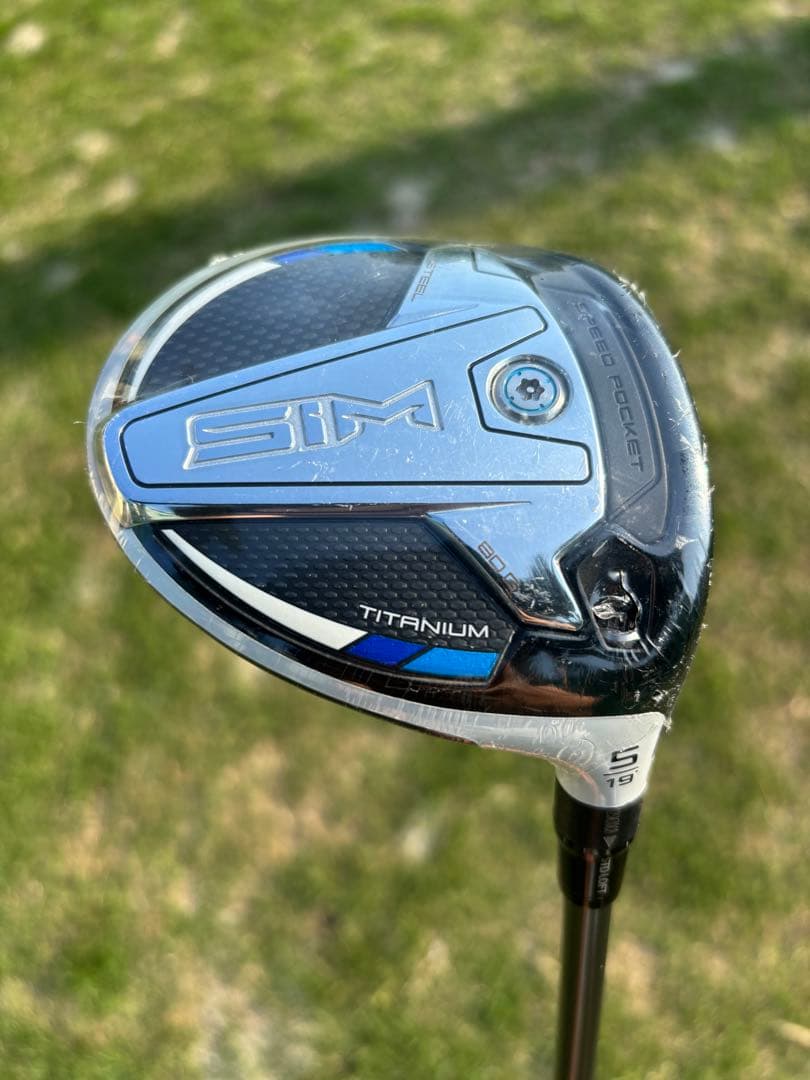 新品未使用　テーラーメイド　sim 5w ヘッドカバー有