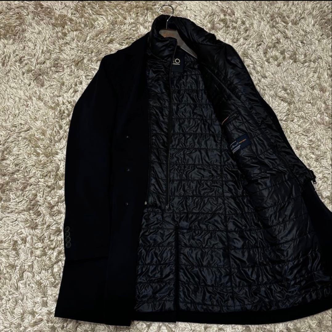 ヘルノ hernoネイビー チェスターコート