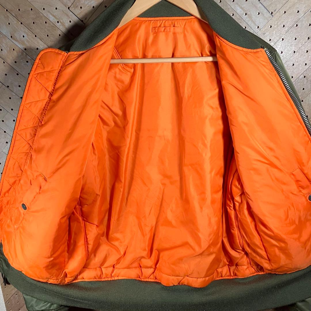 ALPHA MA-1 フライトジャケット L USA製 美品