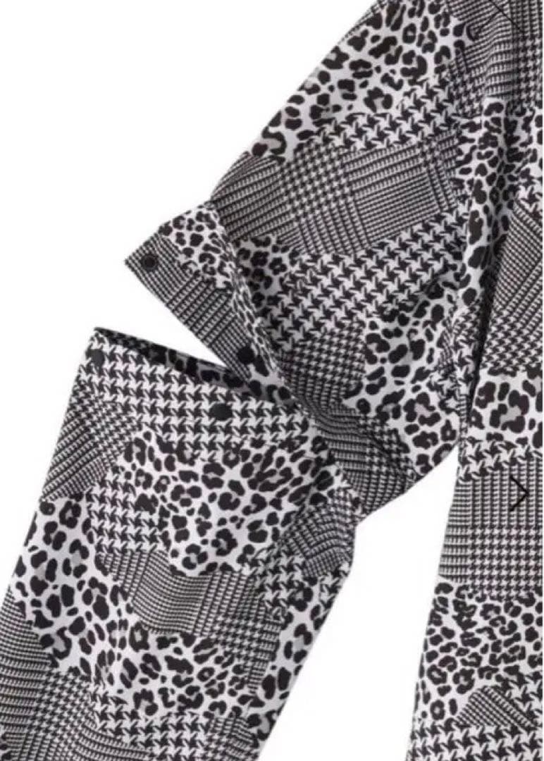 新品MASTER BUNNY EDITION レインワンピース レオパード柄